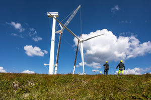 Im steirischen Oberzeiring stehen bereits Windräder (Foto: Klaus Rockenbauer)