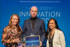 Auszeichnung beim WorldPensionSummit Innovation Awards (Foto: VBV)