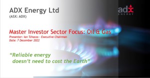 Master Investor Sector Focus: Oil & Gas; ADX