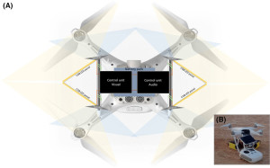 So ist die Drohne zum Schutz von Fledermäusen aufgebaut (Bilder: Remote Sensing)