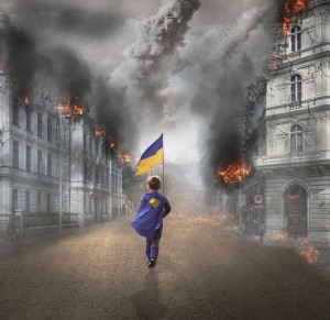 Junge in der Ukraine: Russlands Terror-Krieg macht Wirtschaft zu schaffen (Bild: ELG21, pixabay.com)