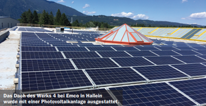EMCO goes green & investiert in die Zukunft (Foto: EMCO GmbH)