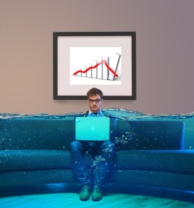 Wasser bis zum Hals: Unternehmen in Deutschland pessimistisch (Foto: pixabay.com, Alexandra_Koch)