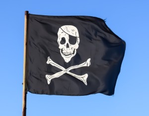 Piratenfahne: Illegal-Streamer verursachen Milliardenschäden (Foto: pixabay.de/dimitrisvetsikas1969)