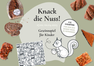 Büsch-Aktion im März: Knack die Nuss (Grafik: Agentur Berns/Büsch)