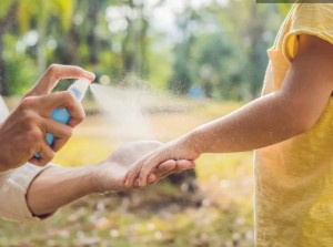 Mückenschutz: einfach aufsprühen und geschützt sein (Foto: new.huji.ac.il) Mückenschutz: einfach aufsprühen und geschützt sein (Foto: new.huji.ac.il)
