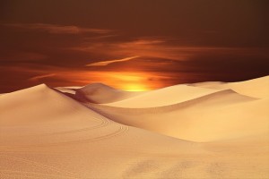 Wüste: Hydrogel saugt Wasser auch aus heißer Luft (Foto: Patout Ricard, pixabay.com)