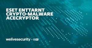ESET enttarnt Crypto-Malware AceCryptor (Bild: ESET)