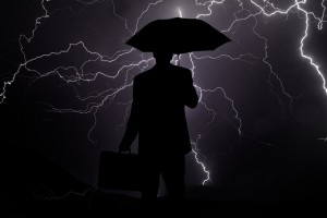 Gewitter: Wirtschaftsturbulenzen in den USA nicht ausgeschlossen (Bild: Gerd Altmann, pixabay.com)