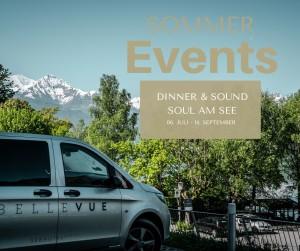 SOUL am See sowie DINNER & SOUND (Bild: Seehotel BELLEVUE)