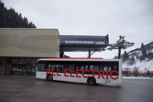 E-Bus-Test in Saalbach Hinterglemm (Foto: SV Consulting)