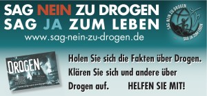 Informationsflyer (Bild: Sag Nein zu Drogen)