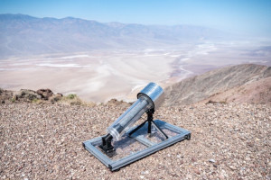 Wassersammler im Death Valley: hocheffizientes Sammeln von Trinkwasser (Foto: berkeley.edu)