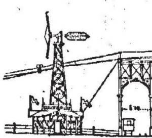 Weltweit erstes Windrad (Bild: Österreichischer Ingenieur- und Architekten-Verein)