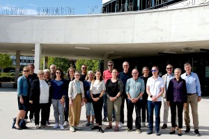 Die Gruppe rund um PH Zürich und PH Niederösterreich am Campus Baden (Foto: PH NÖ/Semeliker)