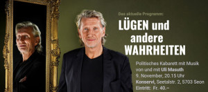 Lügen und andere Wahrheiten mit Uli Masuth (Bild: TICKETINO)