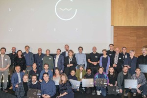 Gruppenfoto: Gewinner*innen des Golden Wire (Foto: Eva Kiefer)