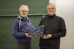 Christian Schubert, Beta Systems, und Prof. Dr. Martin Bogdan, Uni Leipzig (Foto: BSS)