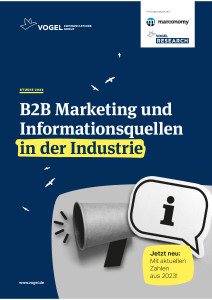 Titelseite der neuen B2B-Marketing-Studie (Bild: VCG)