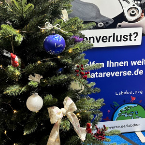 DATA REVERSE® wünscht frohe Weihnachten & ist über die Feiertage erreichbar (Foto: DATA REVERSE®)