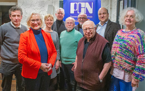 Neuer PCN-Vorstand mit Vorsitzender Sigrid Baum (2.v.l.) (Foto: Andrea Dorau)