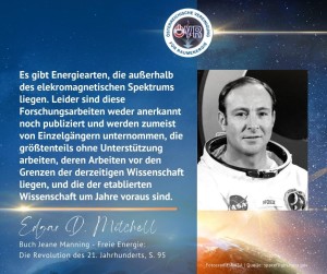 Der ehemalige Astronaut Edgar D. Mitchell über Freie Energie (Bild: ÖVR)