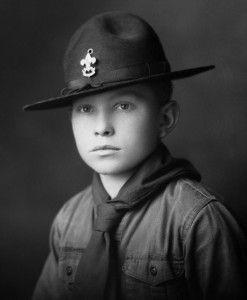 L. Ron Hubbard Boy Scout (Foto: Scientology Kirche)