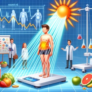 UV-Licht-Therapie: funktioniert womöglich auch bei Fettleibigkeit (Foto: ChatGPT/Dall-E)