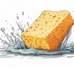 Schwamm: Er schluckt Öl und gibt es bei Bedarf wieder ab (Bild: Gerd Altmann, pixabay.com) Schwamm: Er schluckt Öl und gibt es bei Bedarf wieder ab (Bild: Gerd Altmann, pixabay.com)