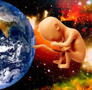 Noch nicht geboren, aber schon mit der ganzen Welt digital verbunden (Foto: pixabay.com, Terranaut)