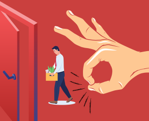 Entlassung: Unternehmen setzen wirtschaftsbedingt Arbeitskräfte frei (Bild: pixabay.com, RosZie)