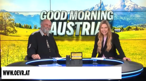 ÖVR-Präsident Ing. Wilhelm Mohorn (links) im Gespräch mit OE24.TV-Moderatorin Bianca Speck (© ÖVR)