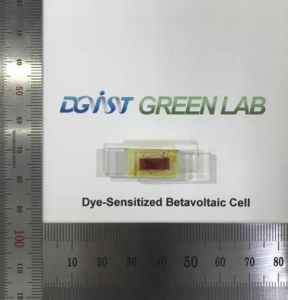 Nuklearbatterie: Neuentwicklung passt selbst in kleinste Geräte hinein (Foto: dgist.ac.kr)