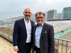 Adriano Tagliarina (Siloy Regional Director DACH) und Roger Meili (CEO von Chili Digital AG)