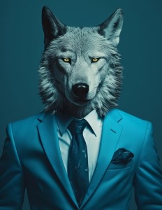 Manager als Wolf: CFOs in Deutschland wollen resilienter werden (Bild: unrealimages, pixabay.com)