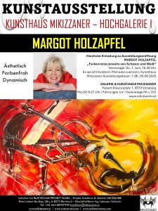 Kunstwerke von Margot Holzapfel (Bild: Kunsthaus Mikizzaner)