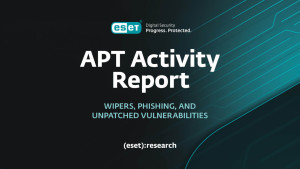 APT Activity Report (Bild: ESET)
