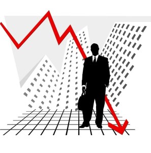 Trendpfeil: Deutsche Wirtschaft in der Rezession gefangen (Bild: pixabay.com, geralt)