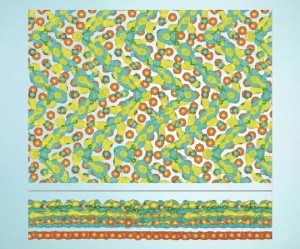 Experimentell erstelltes 2D-Kupferborid-Material (Bild: Yakobson research group, rice.edu)