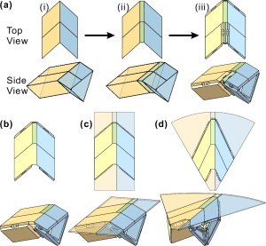Origami-Strukturen lassen sich bald praktisch für viele Anwendungen nutzen (Bild: Peng et al.)