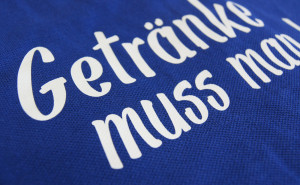 Textildruck: Flexdruck (Foto: Marius Paul)