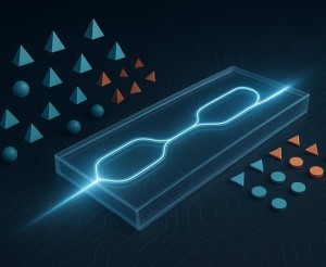 Klassifikation von Datenpunkten: per photonischem Quantencomputer möglich (Bild: Iris Agresti)