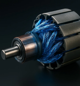 Rotor eines CNT-Motors: KIST-Forscher reduzieren Gewicht erheblich (Bild: kist.re.kr)