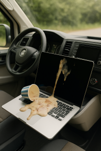 Manchmal geht alles schief: MacBook Pro benötigt Profi-Datenrettung (Foto: RecoveryLab)