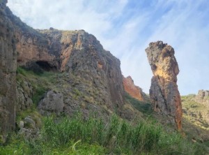 Amud: Neandertaler lebten in Höhlen (Foto: Anaelle Jallon, huji.ac.il)