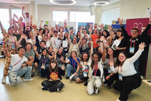 Gruppenfoto der Teilnehmenden am E³UDRES² Bootcamp (Credit: Luna Moser)