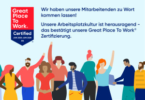 xSuite ist ein attraktiver Arbeitgeber (Bild: Great Place to Work)