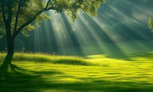 Sonnenlicht: Aktiviert Material, das PFAS im Wasser abbaut (Foto: pixabay.com, TANK153; KI-gen.)