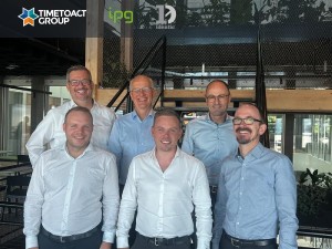 Das Führungsteam von identic Group, IPG und TIMETOACT GROUP. Foto: TTA