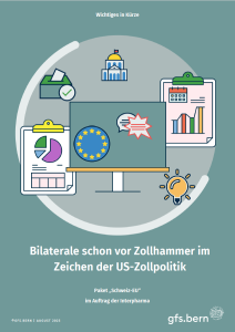 Nouvelle enquête sur l’Europe 2025. Copyright: gfs.bern